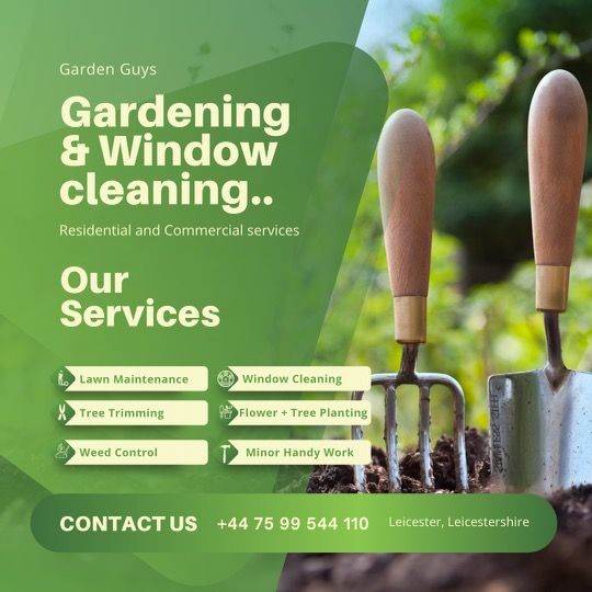 Gardening services in Leicestershire 