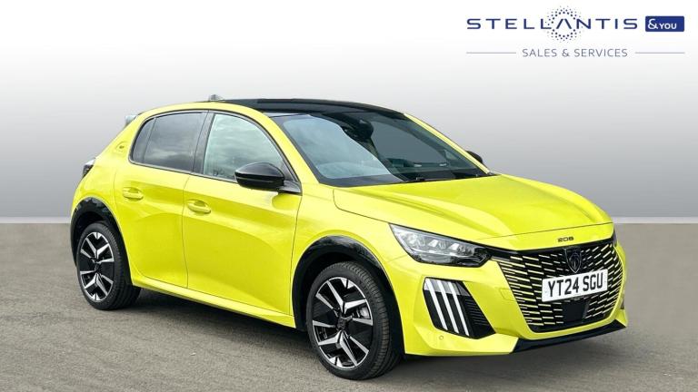 2024 Peugeot 208 1.2 GT Hatchback 5dr Petrol Hybrid e-DSC6 Euro 6 (s/s) (100 ps) Hatchback Hybrid...