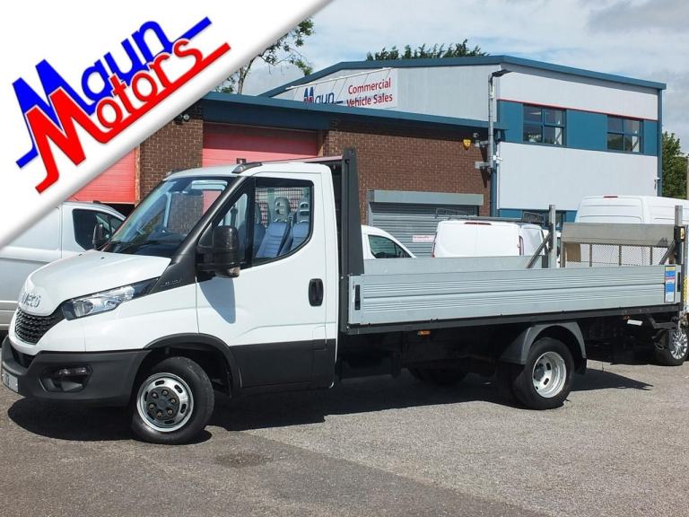 2022 "72" Iveco Daily 35C14, DROPSIDE with TAIL LIFT & AIR CON, DRW