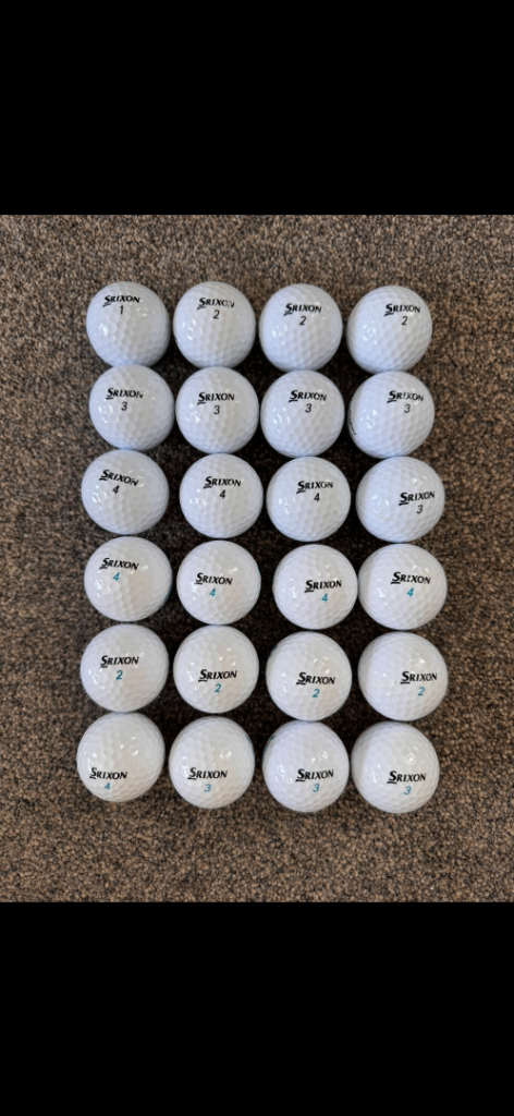 Srixon golf balls 