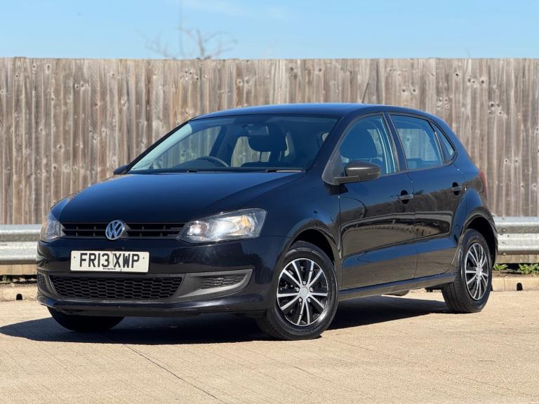 2013 Volkswagen Polo 1.2 Petrol Manual Hatchback Black - CHEAP CAR 