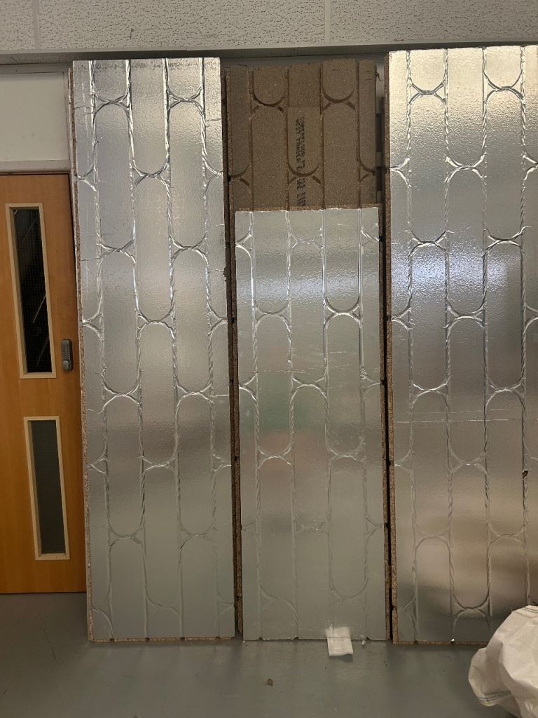 Underfloor heating panels