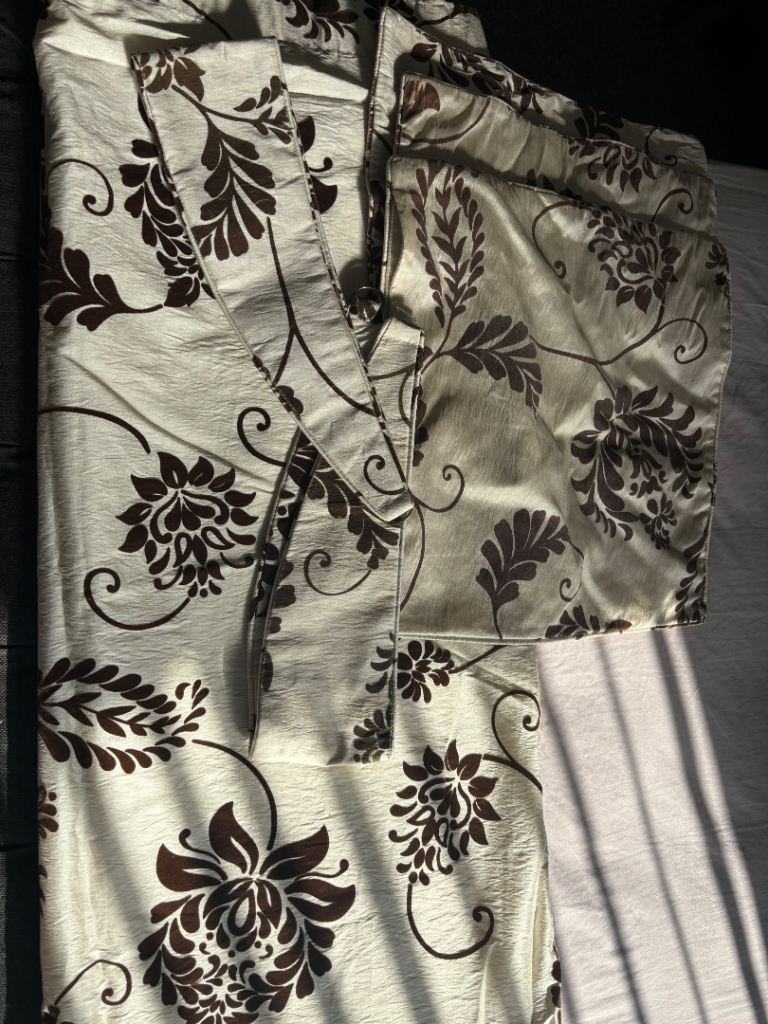 Curtains and Cushion Cover Set