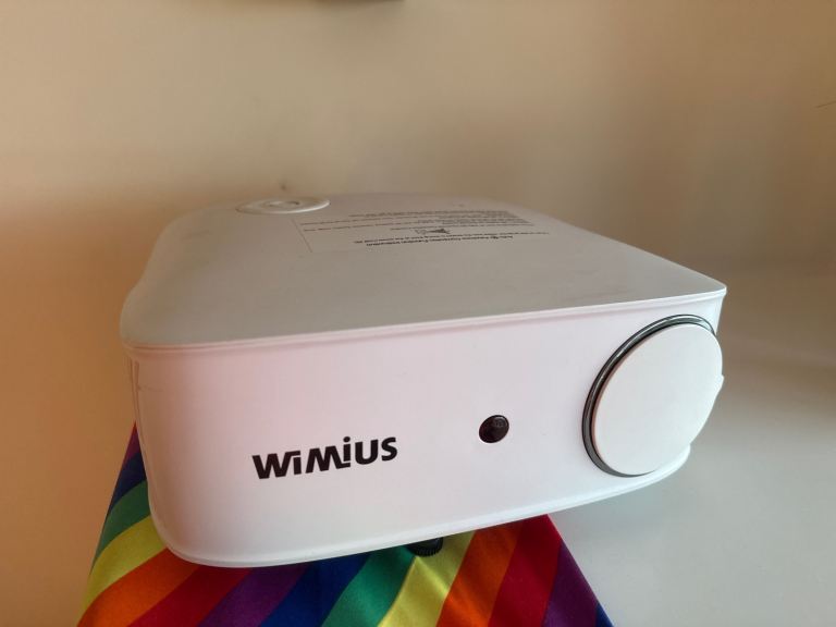 WiMiUS Native 1080P Full HD Projector – 400 ANSI, 5G WiFi, Bluetooth 5.2 (4K Supported)