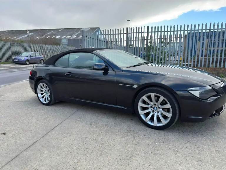 BMW Convertible, black