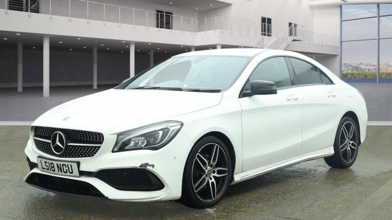 2018 Mercedes-Benz CLA 1.6 CLA180 AMG Line Coupe Euro 6 (s/s) 4dr SALOON Petrol Manual