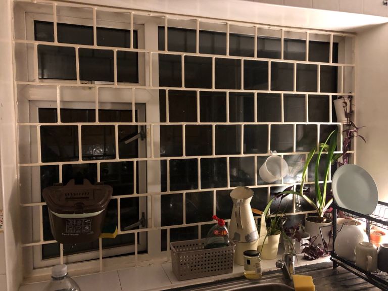 Security steel bar grills for window 