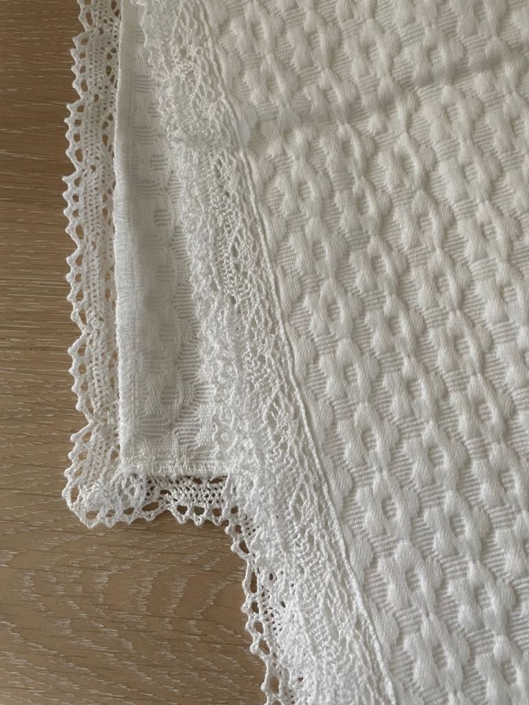 Crisp White Bed Throw Zara Home