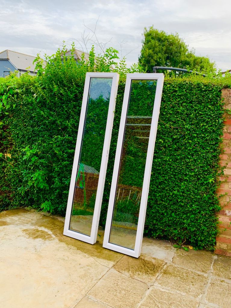 UPVC Window (2 available) Panel Window Double Glazed External Window
