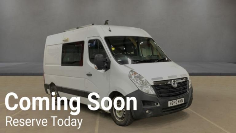 2019 Vauxhall Movano 2.3 CDTI H2 Van 130ps PANEL VAN DIESEL Manual