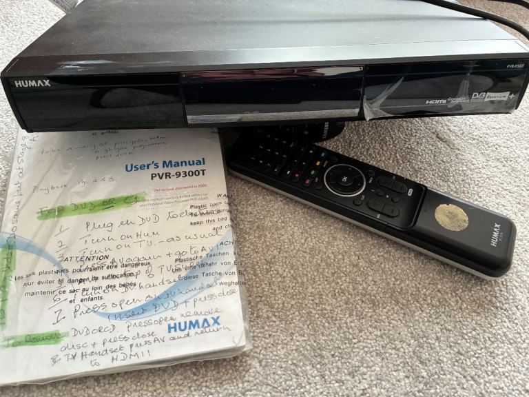 HUMAX PVR-9300T - TV Recorder