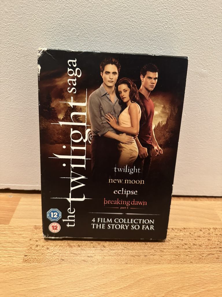 The twilight saga, the story so far 4x dvds
