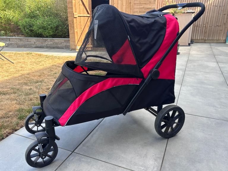 Dog Stroller Red 