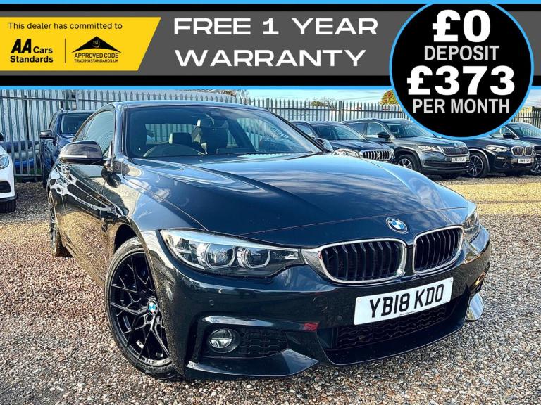 BMW 4 SERIES 3.0 440i M Sport Auto Coupe 2018
