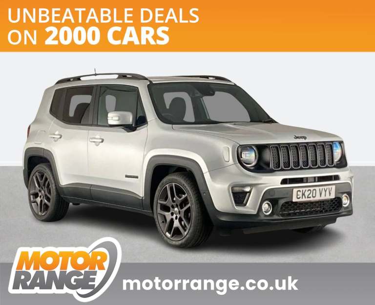 2020 Jeep Renegade 1.3 T4 GSE S 5dr DDCT ESTATE PETROL Automatic
