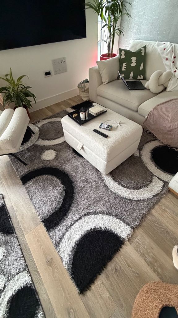 Set of 2 Rugs 170x200&70x170
