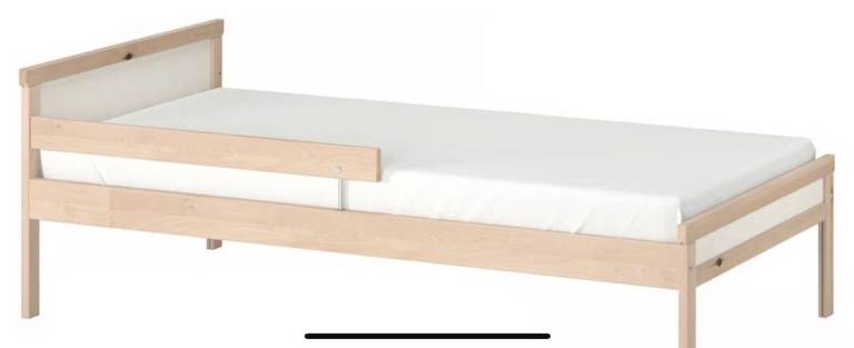SNIGLAR Single Bed frame with slatted bed base
