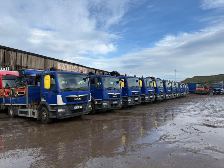 MAN/ ERF TG-M 15-26 TONNE CRANE LORRIES , 2016/17 CCHOICE OF 10 