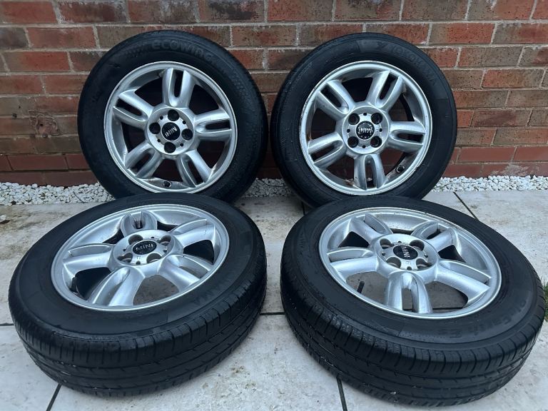 Mini 15” Alloy Wheels plus Tyres