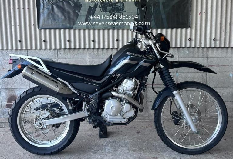 2007 JDM Yamaha Serow 250 DG11J in black and grey