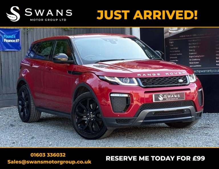 2017 Land Rover Range Rover Evoque 2.0 SD4 HSE Dynamic SUV 5dr Diesel Auto 4WD Euro 6 (s/s) (240 ...
