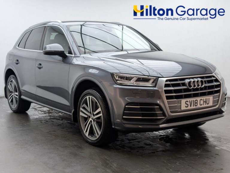 2018 Audi Q5 2.0 TDI 40 S line SUV 5dr Diesel S Tronic quattro Euro 6 (s/s) (190 ps) REA ESTATE D...