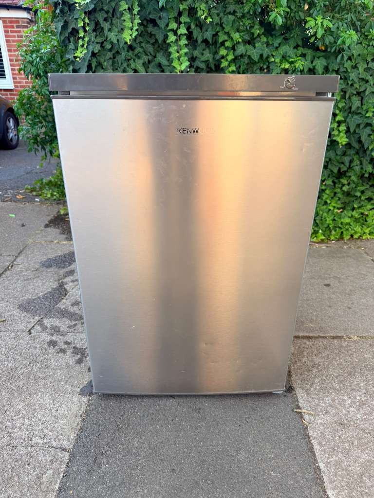 Hisense Undercounter Fridge - Silver, Good Condition
