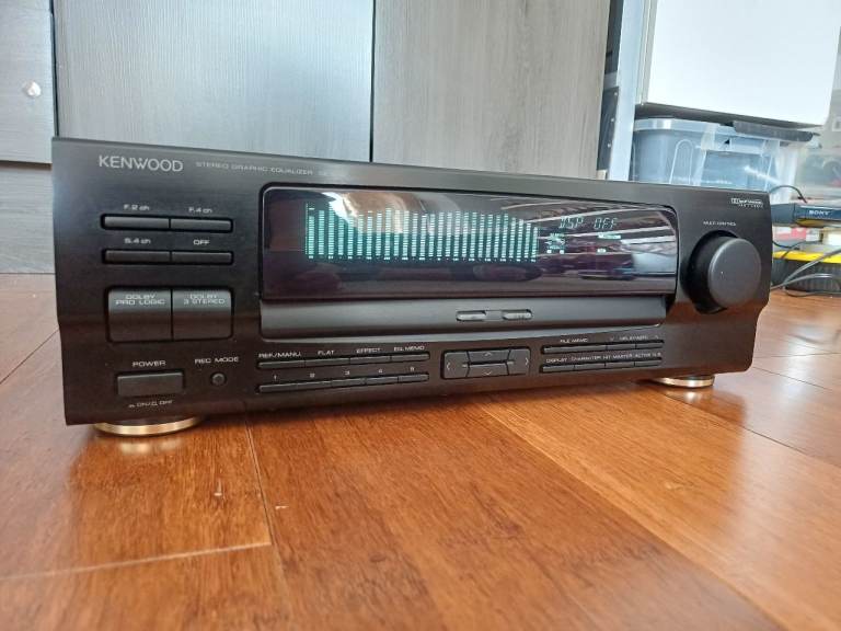 Quality Kenwood digital graphic equalizer 