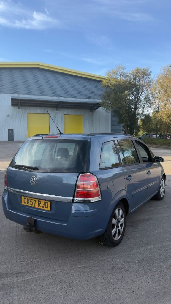 Vauxhall, ZAFIRA, MPV, 2007, Manual, 1796 (cc), 5 doors