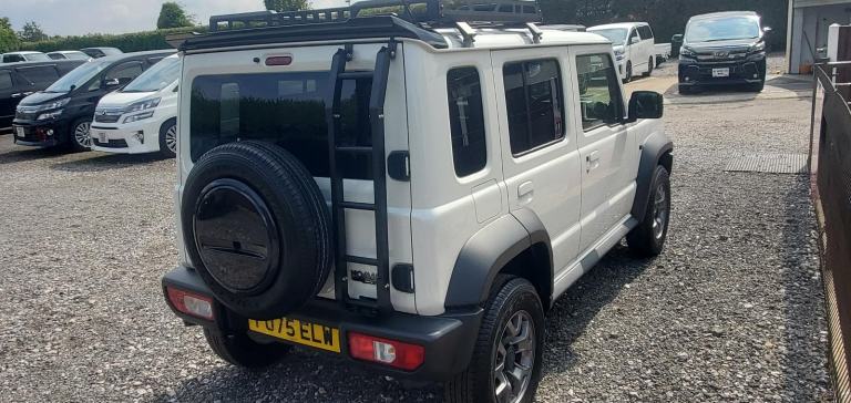 Suzuki jimny nomade 1.5 auto white 4wd new delivery miles japanese import 2025