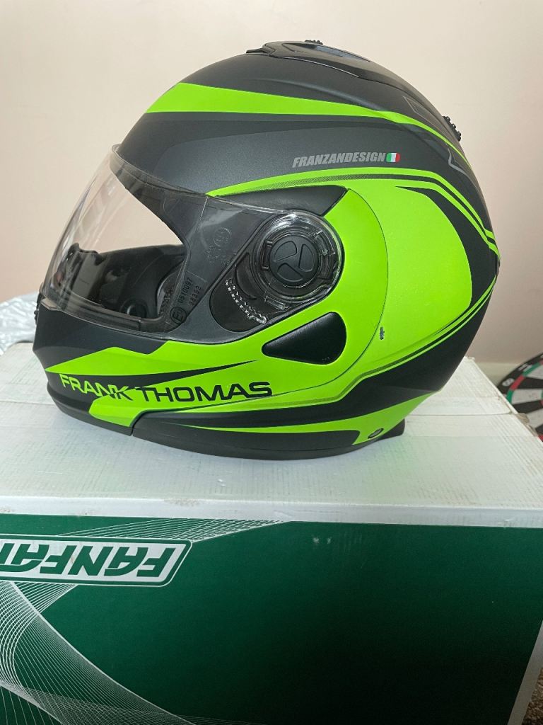 Frank Thomas motorbike helmet Sall mens