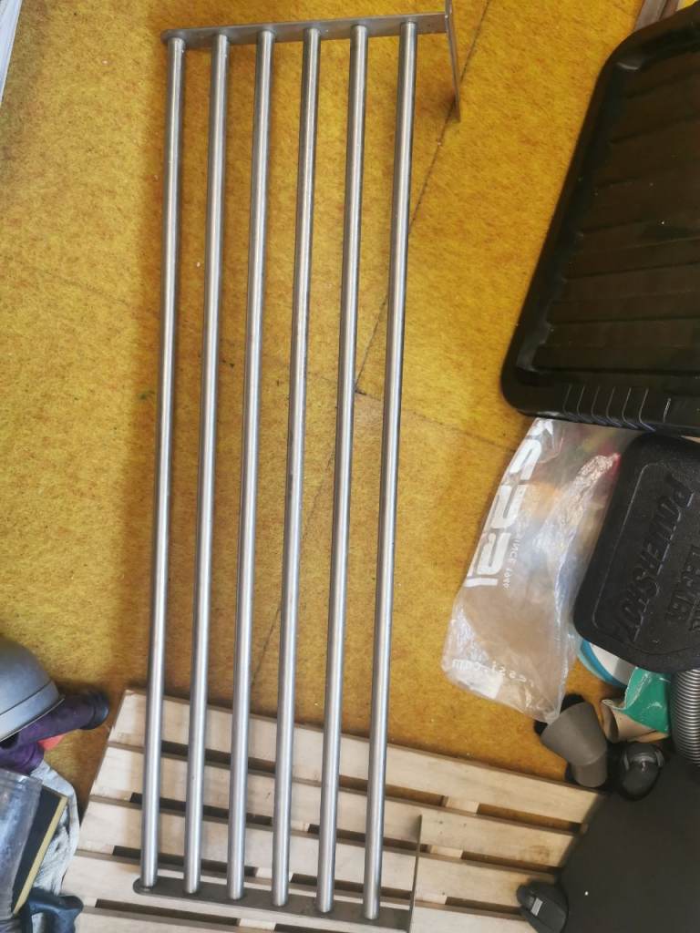 IKEA grundtal stainless steel shelf