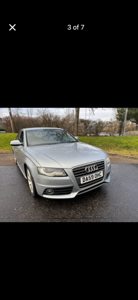 * PENDING COLLECTION * Audi, A4, Saloon, 2009, Manual, 1968 (cc), 4 doors