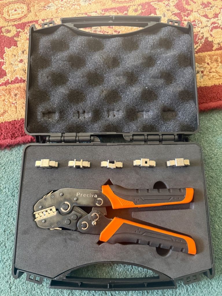 Preciva Crimping Tool Kit with Dies 