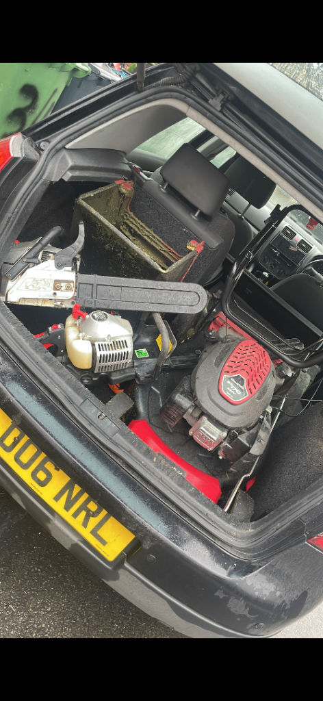 Petrol Lawnmower and hedge trimmers – Good Condition