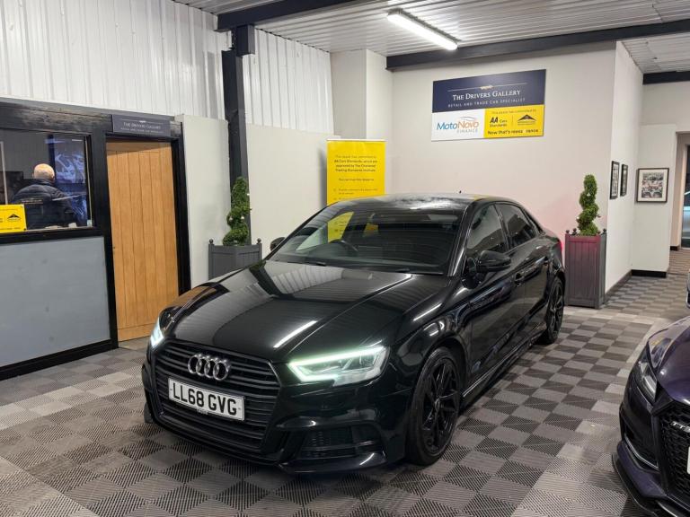 2018 Audi A3 30 TFSI Black Edition 4dr S Tronic SALOON PETROL Automatic