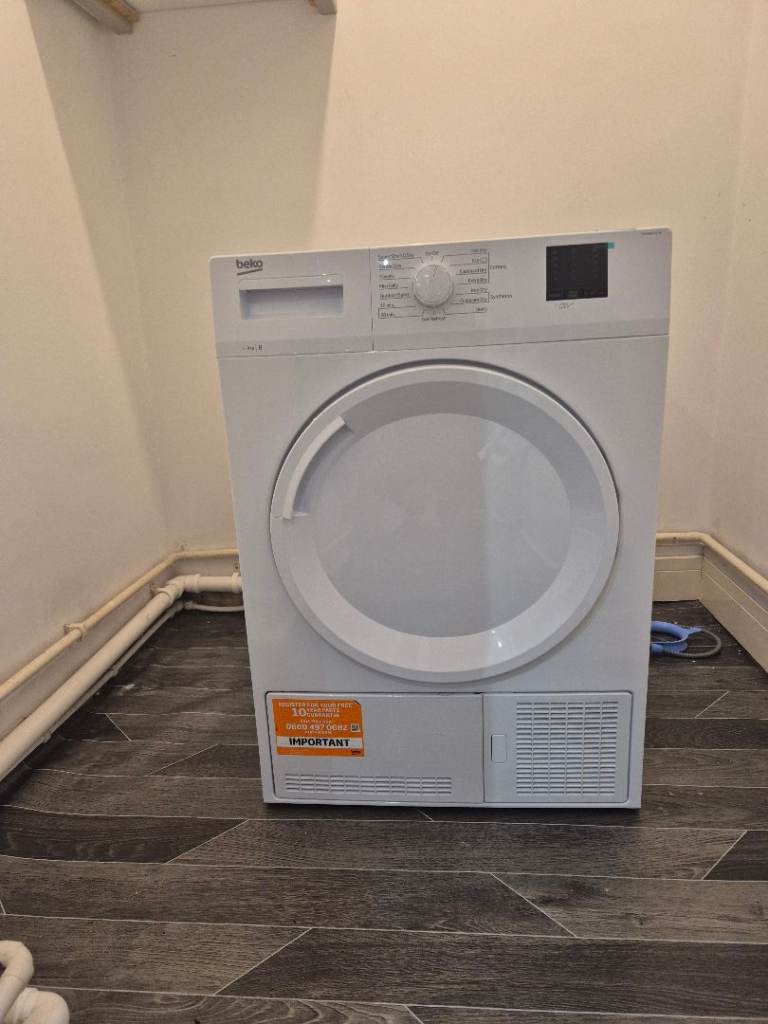 BEKO 9kg Condenser Tumble Dryer - White