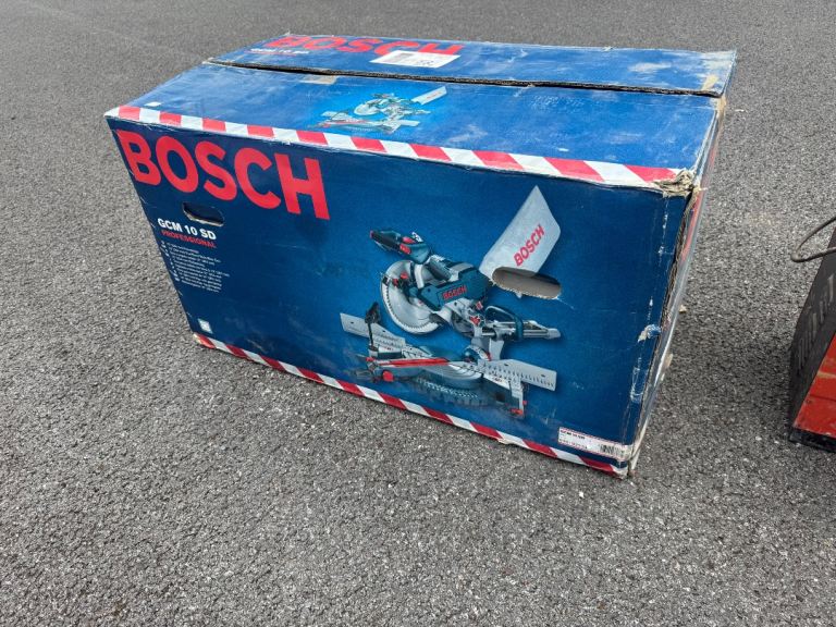 Bosch Professional GCM 10 SD 254mm / 10" Double Bevel Sliding Mitre Saw