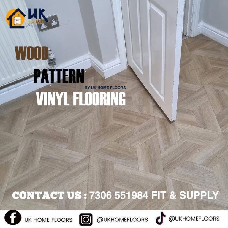 Low cost wood pattern vinyl flooring 