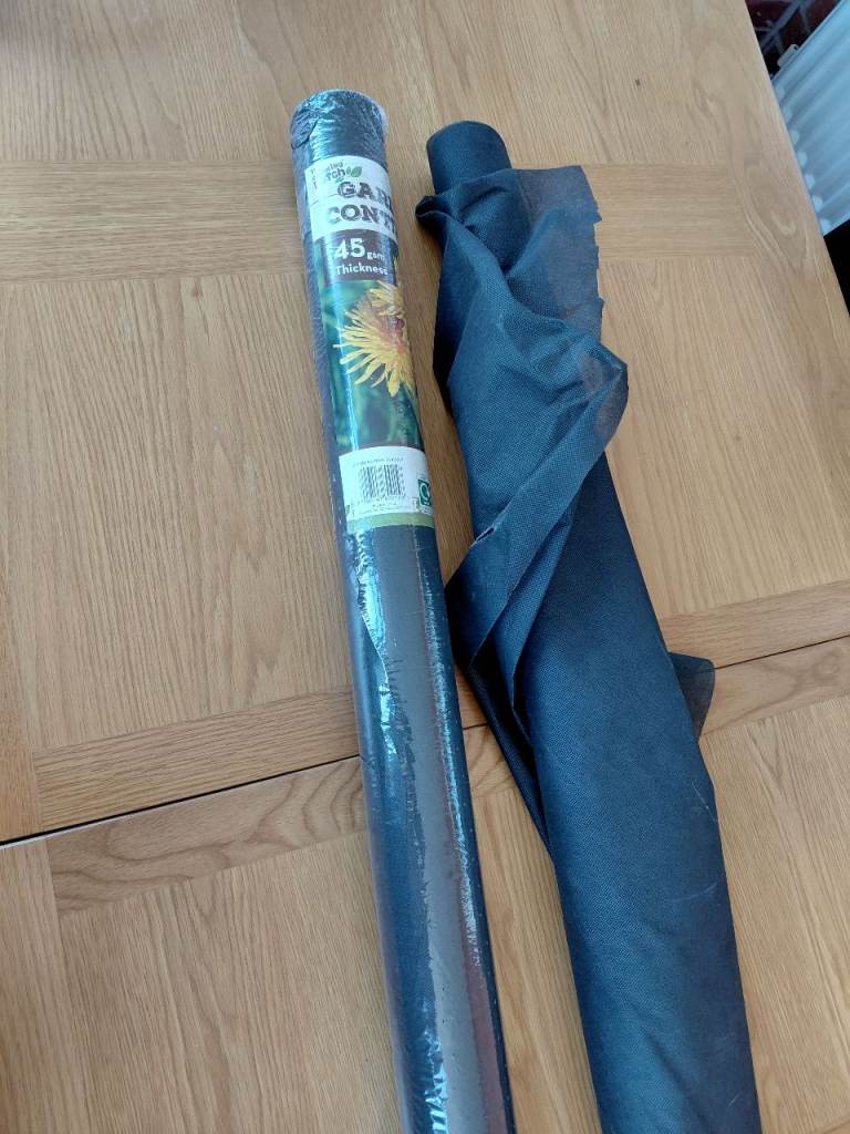 Garden weed control fabric