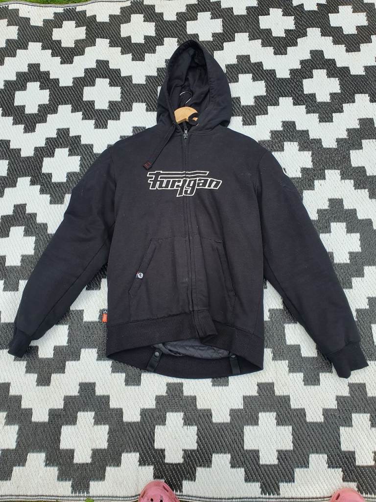 Furygan armoured motorcycle hoodie large 