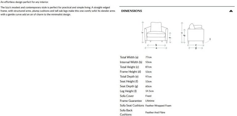 image for PRICE DROPPED! Two (2) Izzy Small Armchairs with Smart Velvet fabric and English Oak legs