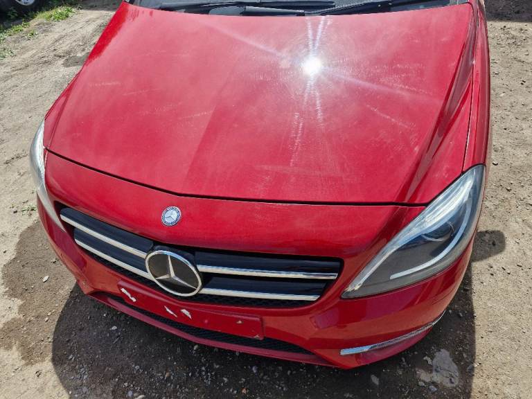 Mercedes B class W246 13-2018 Front End bumper bonnet headlights paint 589