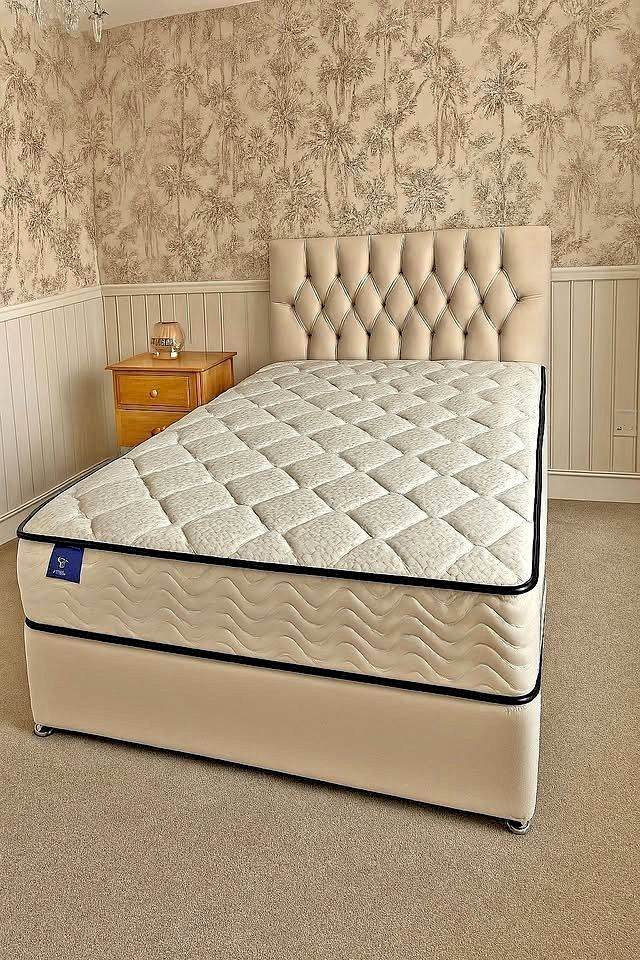COZY DEAL ~ Divan 4FT Small Double Bed Base With Mattress & Optional Drawers ~ GET IT TODAY