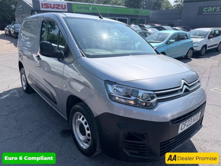 2023 Citroen Berlingo Grey 1.5 BlueHDi Enterprise Edition M van, 22,616 miles, Euro 6, 8in Touchs...
