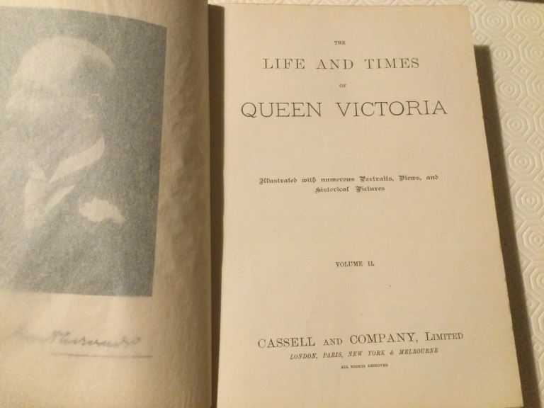 THE LIFE AND TIMES OF QUEEN VICTORIA. 4 VOLUMES. CASSELL