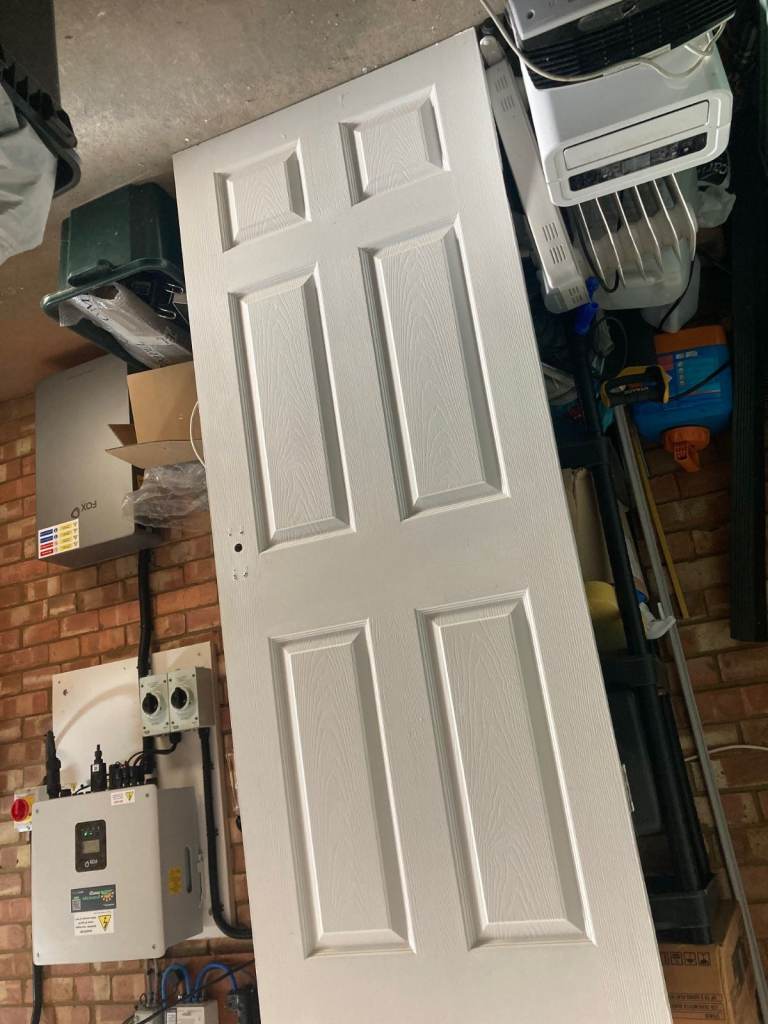 INTERNAL WHITE WOOD DOOR
