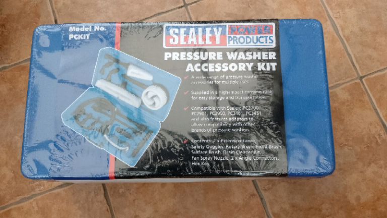  Pressure washer accessories by Sealey Brand new sealed 😁SALE PRICE 