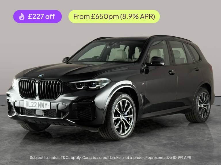 2022 BMW X5 3.0 30d MHT M Sport SUV 5dr Diesel Hybrid Auto xDrive Euro 6 (s/s) (286 ps) Suv Hybri...