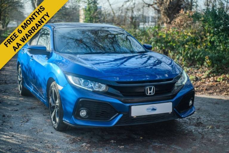 2018 68 HONDA CIVIC 1.0 VTEC TURBO SR HATCHBACK 5DR PETROL MANUAL EURO 6 (S/S) (